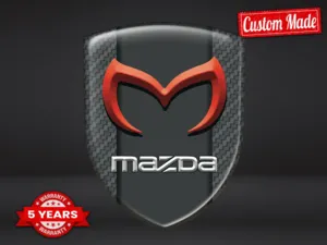 Mazda Car Letter Stickers High Quality Professional Design
